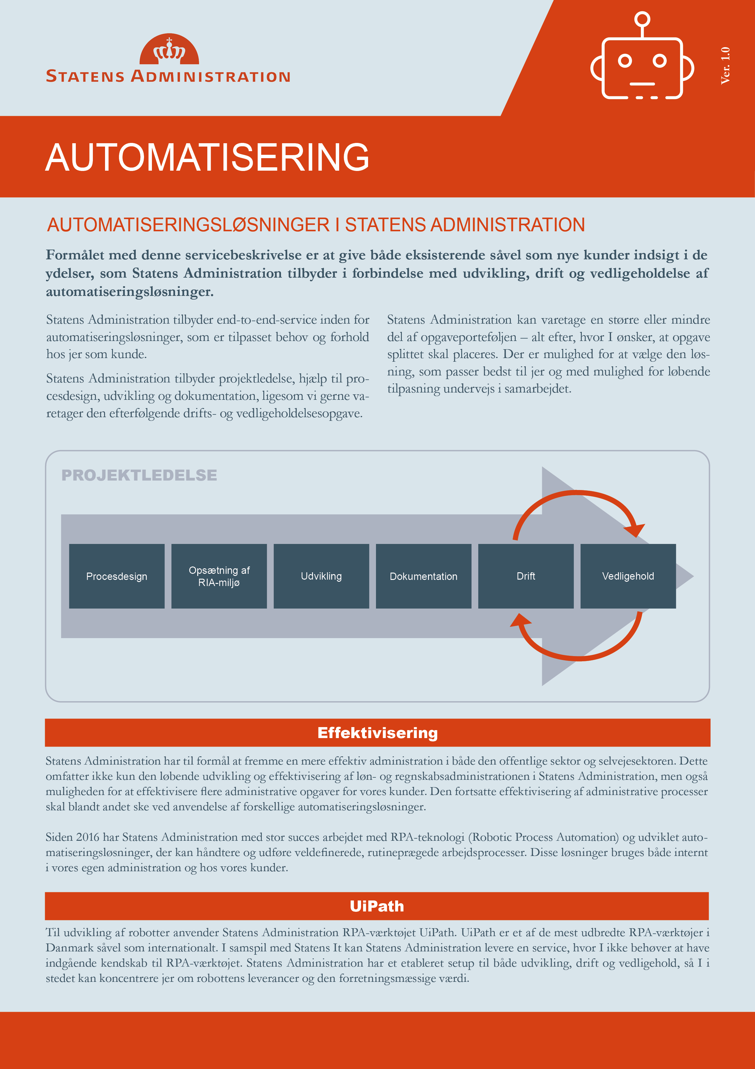 Servicebeskrivelse - Automatisering