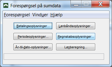 forespørgsel på sumdata